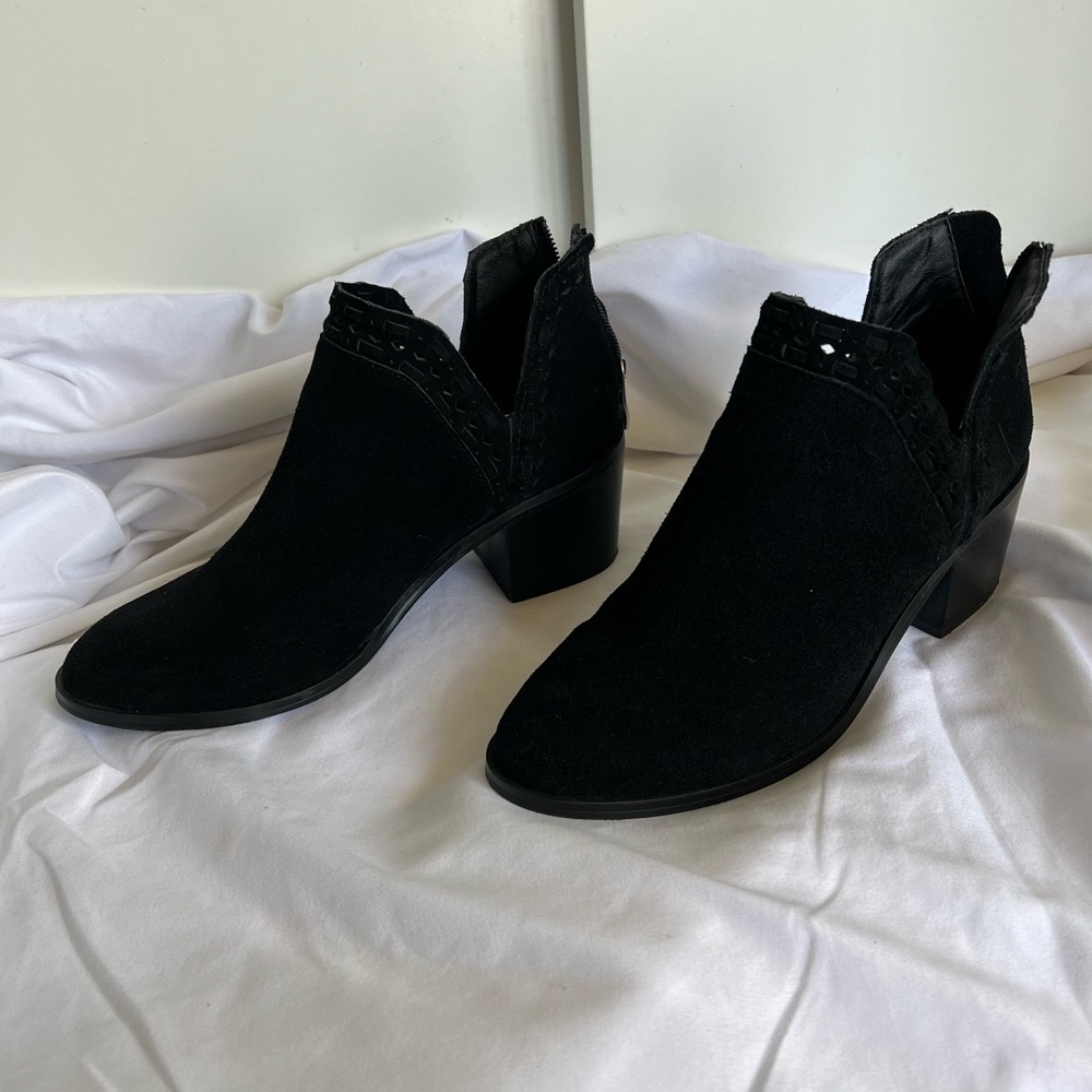 Steven Madden Black Ankle Java Booties - image 1
